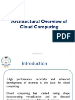 Architectural Overview of Cloud Computing