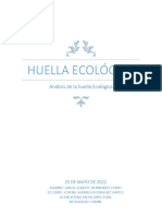 Análisis de La Huella Ecología