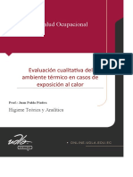 3.evaluación Cualitativa de Estrés Por Calor DEBER