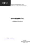 Proiect de Practica: Simulare Paint in Java