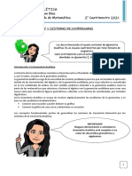 Guia N 1 Sistemas de Coordenadas Uni y Bidimensional - Lugares Geom y Recta