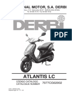 Derbi Atlantis Liquid Cooled 2002 Microfichas