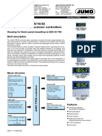 JUMO iTRON 04/08/16/32 Compact Microprocessor Controllers