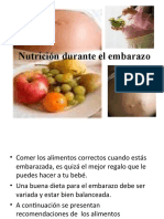 Alimentación en El Embarazo