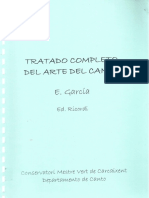 Tratado Completo del ARTE DEL CANTO - E. García