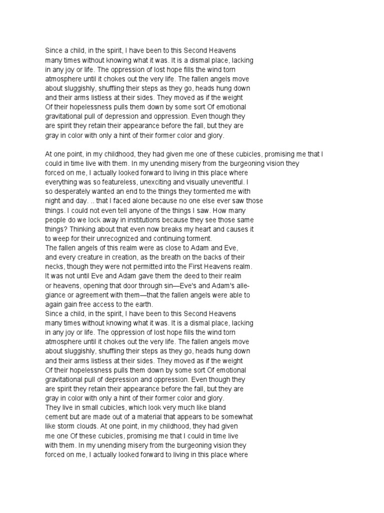Seek the Ancient Paths notes | PDF | Angel | Sky