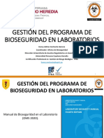 GESTIÓN DEL PROGRAMA DE BIOSEGURIDAD EN LABORATORIOS-Henry Anchante