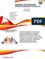 El Costo CAPITAL