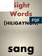 Sight Words in Hiligaynon