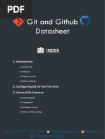 Git and Github Datasheet