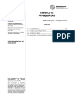 Procedimento Projetos Infra - Cap 13 - Pavimentação