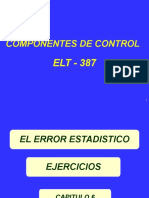 Cap 6 Teoria Estadistica Del Error ( (Ejercicios)