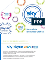 Manual de Identidad Gráfica - Sky