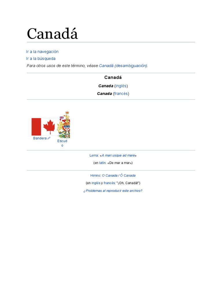 Canadá y Su Historia PDF Canadá Provincias Y Territorios De Canadá