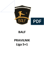 Pravilnik Liga 5+1 Sezona 2016-2017