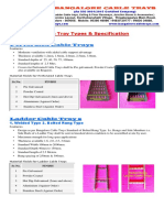 Cable Tray Types & Specification