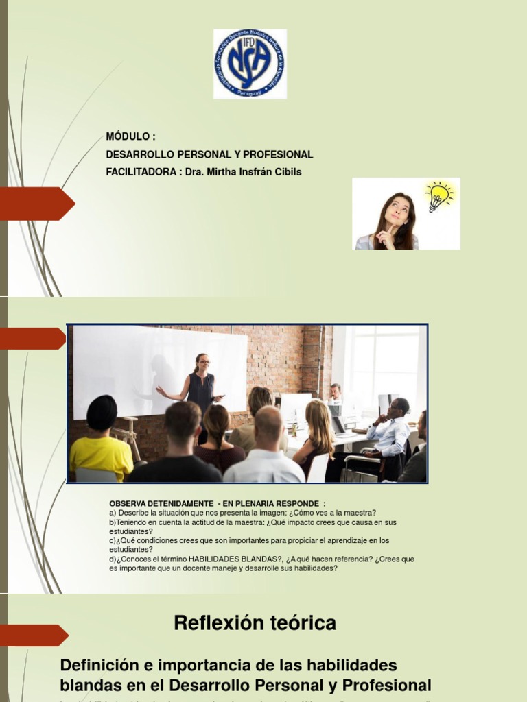 Desarrollo Personal y Profesional - Ifd | PDF | Empatía | Modificación ...