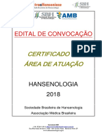 SBH 2018 - Edital Certicado