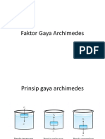 Faktor Gaya Archimedes