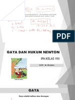 Gaya Dan Hukum Newton