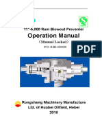 11-5k Double Ram BOP Operation Manual-Shaffer Type