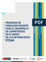 Brochure Programa STEAM