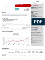 VAM US Small Cap Growth B Fund Fact Sheet - April 2020