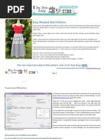 Easy Pleated Skirt Payhip