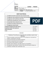 Task B, Body Electr, Report Sheet