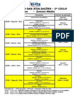 Calendário - EMENTA 1° ANO OK