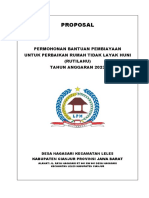 Proposal Permohonan Rutilahu Desa Nagasari T.A 2023