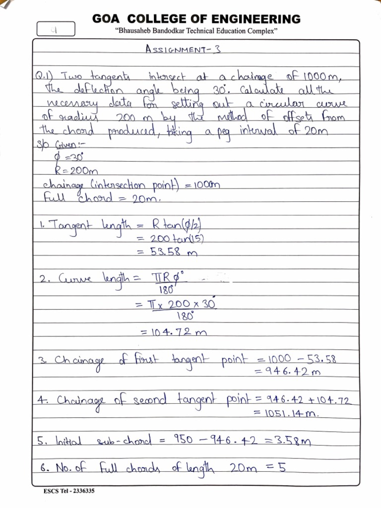 Survey Ass3 | PDF