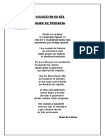 Poesia Concurso - 3 Grado