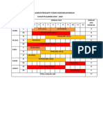 Jadwal Pelajaran Produktif Teknik Kendaraan Ringan