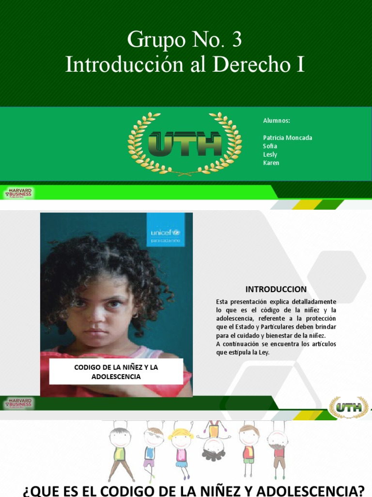 Código de la Niñez y Adolescencia | PDF | Derechos de los niños ...