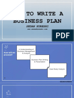 Powerpoint Presentation Business Planning Course
