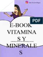 E-Book Vitaminas y Minerales