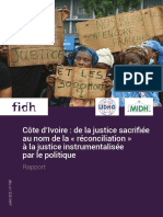 Rapport Côte d'Ivoire 