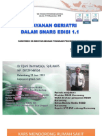Yan Geriatri Dalam SNARS Ed 1.1