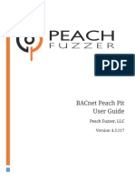 Bacnet Peach Pit User Guide