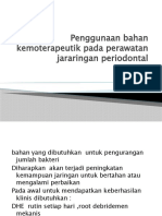 Penggunaan Bahan Kemoterapeutik Pada Perawatan Jararingan Periodontal