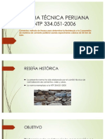 Norma Técnica Peruana NTP 334.051-2006