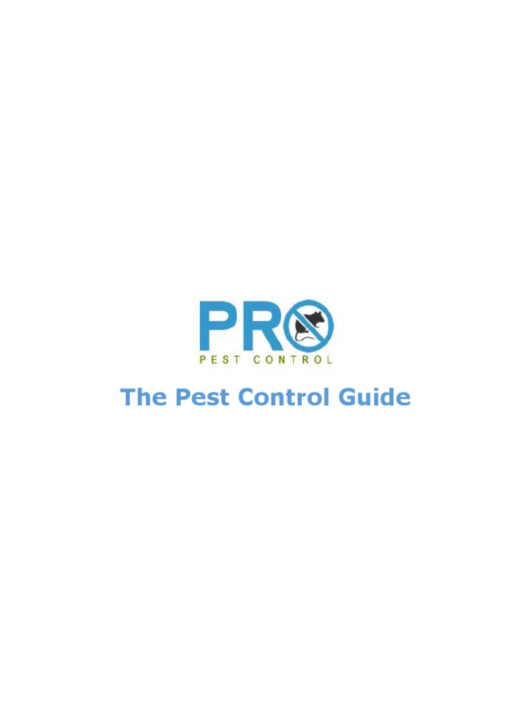 The Pest Control Guide | PDF | Pest Control | Pest (Organism)