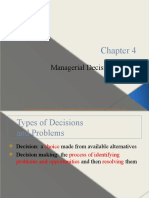 Topic 6 Managerial Decision Making