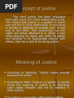 Ppt Concept of Justice