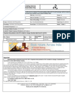 IRCTC e-Ticket Details