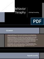 Terapi Behavior