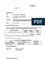 Class D: Property/ Description Net Book Value Appraised Value Minimum Bid