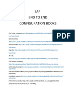 SAP FICO End-To End Configuration Books