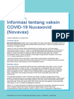 Informasi Tentang Vaksin Covid 19 Nuvaxovid Novavax